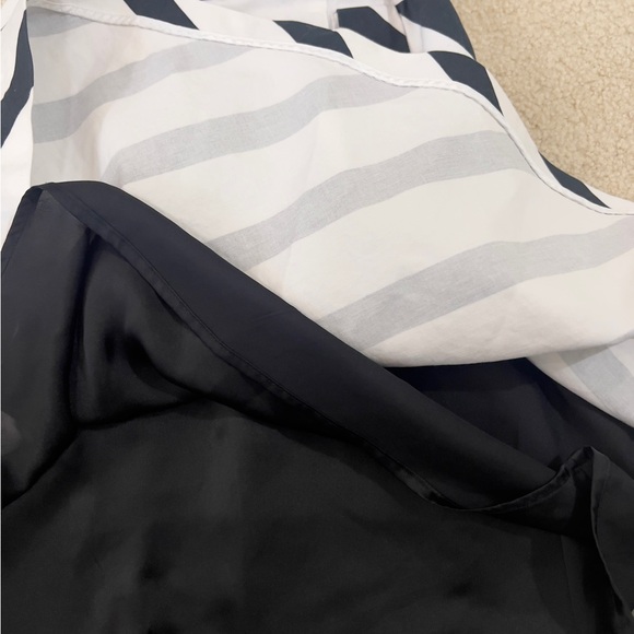 Vero Moda Black and White A-Line Dress - Picture 5 of 5